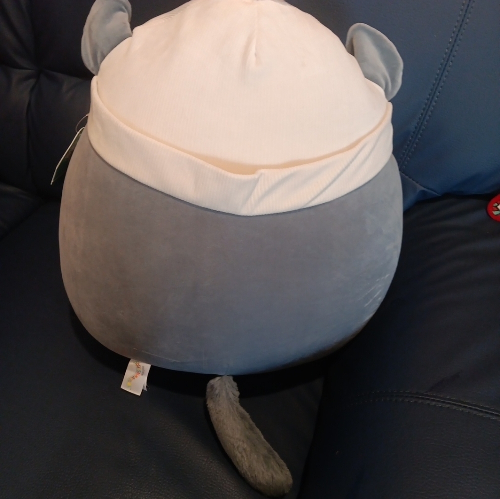 Squishmallows 16 Inch Camilo The Grey Chinchilla With Beanie - Picture 5 of 6